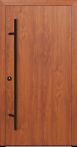 FM Aluminium Haustür DS 92 Blackline Modell M20 - Goldene Eiche