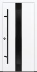FM Aluminium Haustür DS 92 Blackline Modell M25 - Weiß