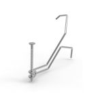 FOS Kopf-/ Seitenfalzklammer 453 für ClipHOLSTER | Pak. á 200 Stk.