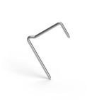 FOS Kopfklammer 400c/40/2,8 mm - Edelstahl A2A | Pak. á 1000 Stk.