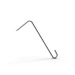 FOS Plattenhaken 404 - 2 für ClipHOLSTER mag-pom | Pak. á 250 Stk.