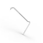 FOS Seitenfalzklammer 409/H 75 - S 48/3,0 mm - Extrabreit | Pak. á 500 Stk.