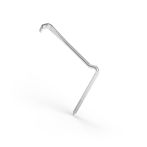 FOS Seitenfalzklammer 409 - Eckig | Pak. á 250 Stk.