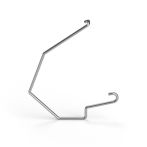 FOS Seitenfalzklammer 499-2 für ClipHOLSTER - Eckig | Pak. á 250 Stk.