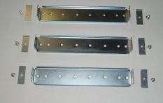 Gabiona Schienen-Set Bank kurz