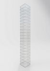 Gabiona Gabionensäule feuerverzinkt eckig 27 x 27 cm, MW 5 x 10 cm - Höhe: 2,0 m
