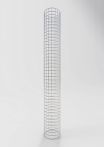 Gabiona Gabionensäule feuerverzinkt rund Durchmesser 27 cm 2,0 m, MW 5 x 5 cm