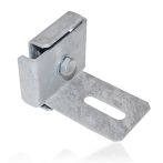 Gabiona Klammer mit Zaunhalter 5 x 5 cm Aluminium