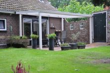 Gardendreams Terrassenüberdachung Expert Alu weiß