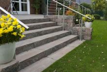 Gerwing Blockstufen GerloCastell - muschelkalk - 35x15 cm Länge 110 cm