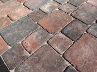 Gerwing DuoAntik Gestaltungspflaster rot-schwarz (meliert)