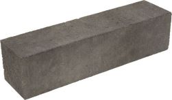 Gerwing Gartenmauerstein GerloBlock - grau schwarz 60x15x15 cm