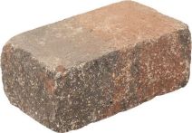 Gerwing Gartenmauerstein GerloCastell Unostone - rot schwarz 30x16,5x12,5 cm