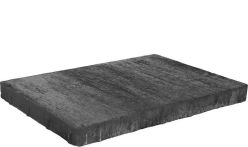 Gerwing Terrassenplatte GerloDeluxe XL Cannes - grau schwarz 60x40x5 cm