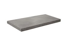 Gerwing Terrassenplatte Gerlo Line - graphit grau schwarz 80x40x4,5 cm