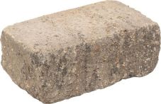 Gerwing Mauerstein GerloCastell UnoStone - muschelkalk, gerumpelt, 3-seitig gespalten, 30x16,5x12,5 cm