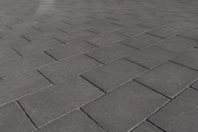 Gerwing Ökopflaster Oldenburger Münsterland (tiefenimprägniert) anthrazit (meliert)