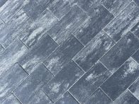 Gerwing Pflasterstein Cristallo - grafite grau schwarz 33,75x15x8 cm