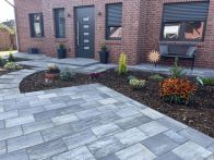 Gerwing Residenz Gestaltungspflaster (tiefenimprägniert) grau-schwarz (meliert)