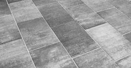 Gerwing Pflasterstein GerloTrendstone Light - white black weiß schwarz 30x20x6 cm