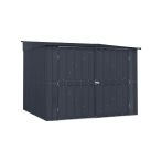 Globel Fahrrad-Oase Family 66, Bike locker 6x6 (4 bikes) - Anthrazit