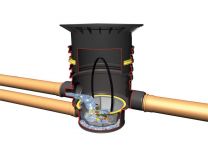 Graf Universal-Gewerbe-Filter 3 | extern begehbar mit Teleskop & Deckel | grün