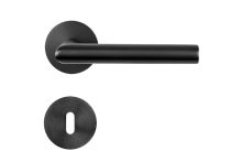 Griffwelt Ferrara Rosetten Garnitur FLAT Magnettechnik, tiefschwarz