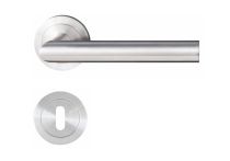 Griffwelt Ferrara Drücker-Garnitur mit Rosetten fest drehbar gelagert