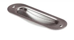 Griffwerk S2 Griffmuschel rund ungelocht - Schraubt. - zum - Einfräsen - für Holz