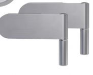 Griffwerk CLASSICO - Edelstahl Optik - Bandpaar inkl Türbandhülse(n)