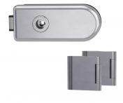 Griffwerk CLASSICO Ganzglastürbeschlagset - 3-teiliger Bandsatz - ohne Griff