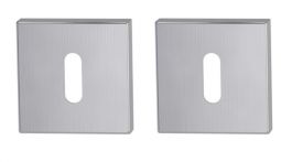 Griffwerk Rosettenpaar eckig Klipptechnik