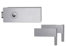 Griffwerk PURISTO 1.0 Ganzglastürbeschlagset - 2-teiliger Bandsatz - ohne Griff