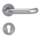 Griffwerk ALESSIA PROFESSIONAL Schraubtechnik Feuerschutz- Garnitur PZ, Edelstahl matt