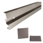 Griffwerk Abstand - Set 120 18,5er Distanzprofil, verlängerte Endkappen