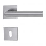 Griffwerk OVIDA QUATTRO Klipptechnik Rosettengarnitur eckig