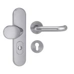 Griffwerk TITANO SB_884 ES1 (S2) Schutzbeschlag - Set - Schild/Schild - mit Griff