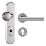 Griffwerk TITANO Kombi SB_882 ES1 (S2) FS -Kombi-Schutzbeschlag -Knopf/Drücker -mit Griff -LUCIA PROF