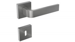 Griffwerk GRAPH | DESIGN MANUFAKTUR GK4 Rosettengarnitur -Schraubtechnik eckig