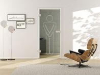 Griffwerk Glasdrehtür ESG Typo 627 Studio/Office