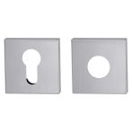 Griffwerk Kombi-Innen-Rosettensatz 8mm, ohne Zierring, Klipptechnik eckig