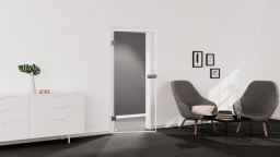 Griffwerk Glasdrehtür ESG Jette Frame 815 Studio/Office