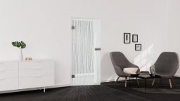 Griffwerk Glasdrehtür ESG Jette Rutil 561 Studio/Office