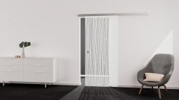 Griffwerk Glasschiebetür ESG Jette Rutil 561