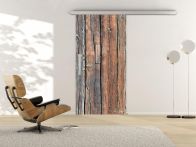 Griffwerk Glasschiebetür VSG Digital 697 - Pure White / blickdicht