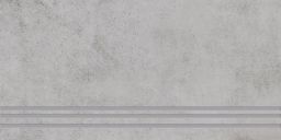 Grohn Stufenfliese 30x60cm JAVA hellgrau rektifiziert I Y-JAV711