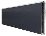 GroJa BasicLine Schmal Steckzaun Einzelprofil, 180 x 15 x 1,9 cm