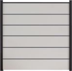 GroJa BasicLine Premium Steckzaun quadratisch 180x180 cm, ohne Pfosten