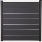 GroJa Solid Grande Premium Steckzaun quadratisch 180x180 cm, ohne Pfosten