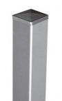 GroJa Alutorpfosten inkl. Kappe zum Aufdübeln, 6 x 6 cm - alueloxiert